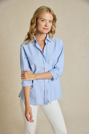 Beauchamp Sky Oxford Shirt