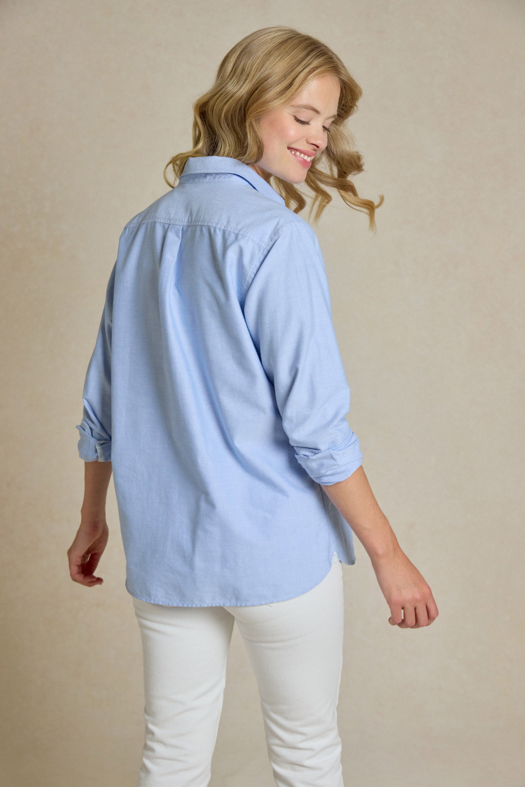 Beauchamp Sky Oxford Shirt