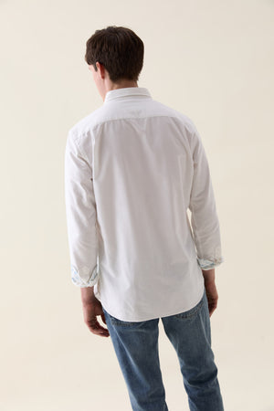 Blake Vintage White Oxford Shirt