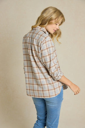 Elevate your everyday style with the Bough Acorn Check Shirt. Crafted from premium, breathable fabric, this shirt combines comfort with effortless chic.