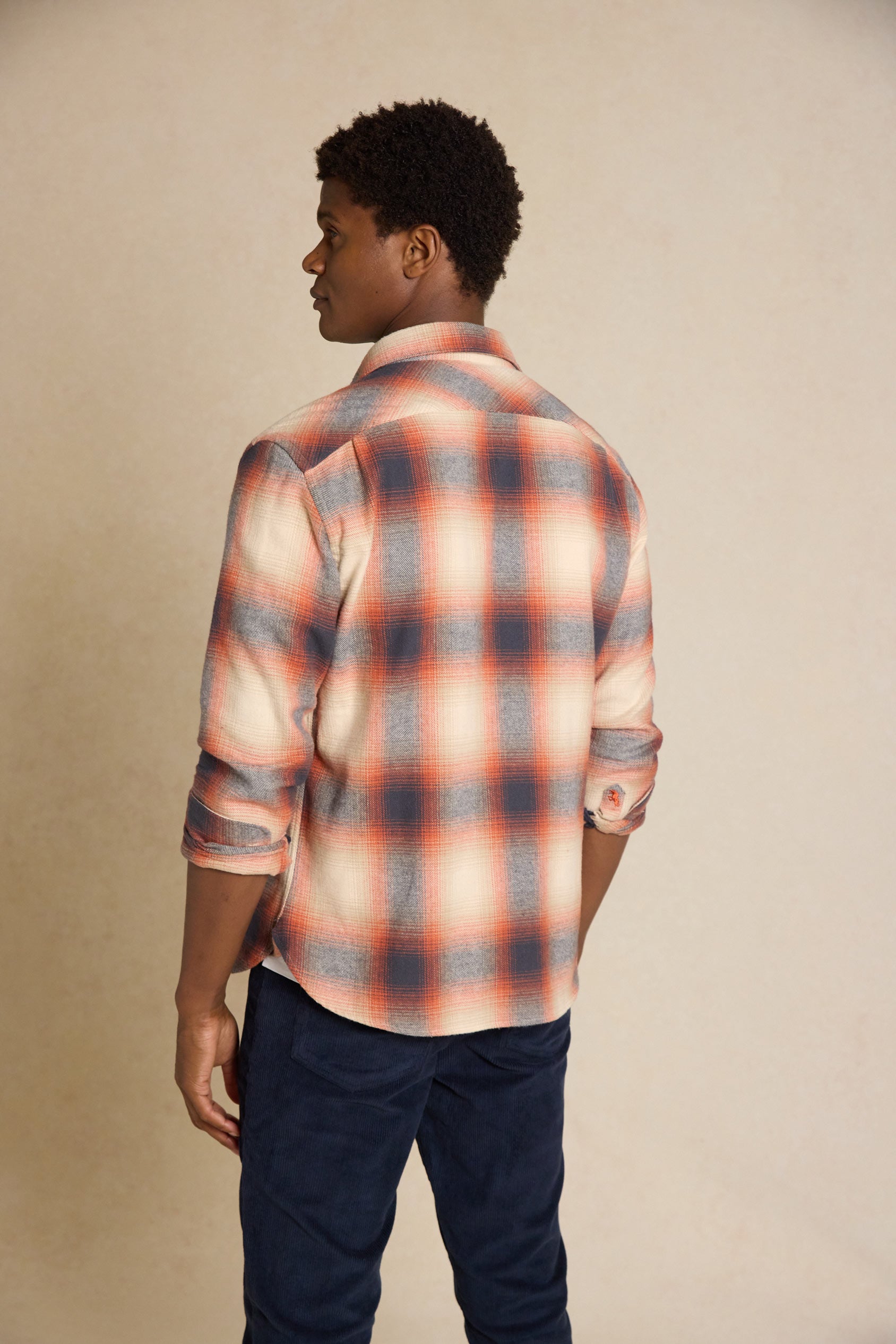 Elevate your look with the Brighstone Fade Out Check Shirt. Featuring a stylish fade-out pattern and a convenient chest pocket, this shirt is an Autumn wardrobe essential.