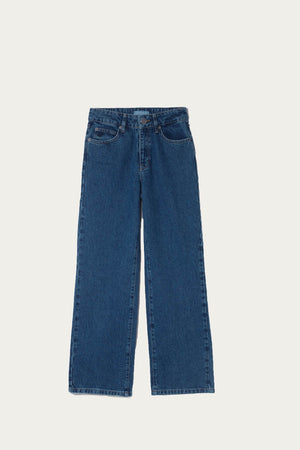 Camberley Denim Blue Wide Leg Jeans