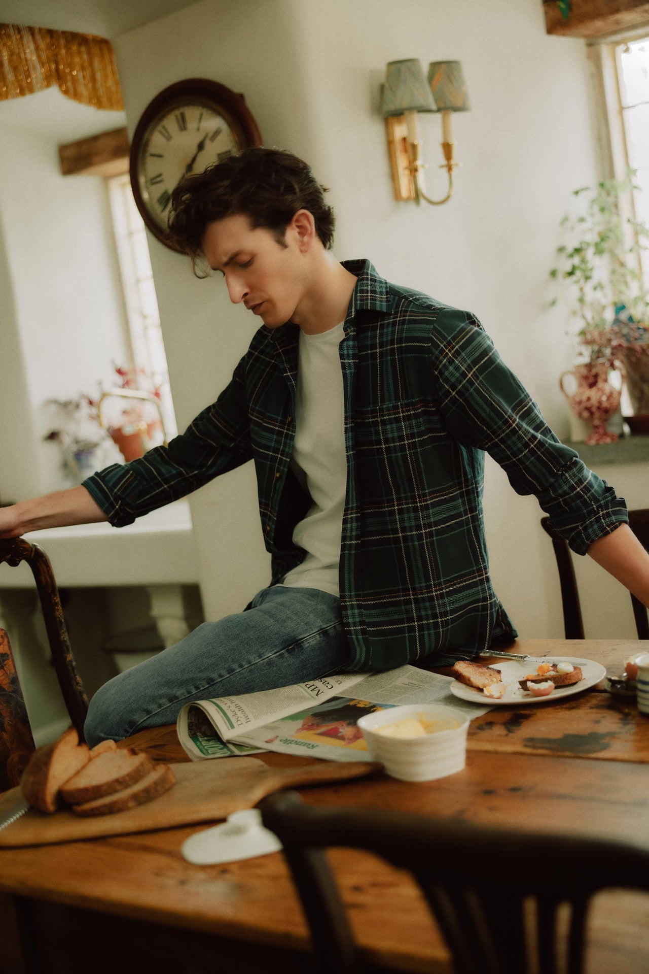 Charnwood Green Check Shirt