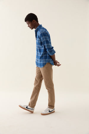 Cove Washed Indigo Check Shirt