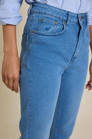 Haddington Vintage Wash Mom Jeans