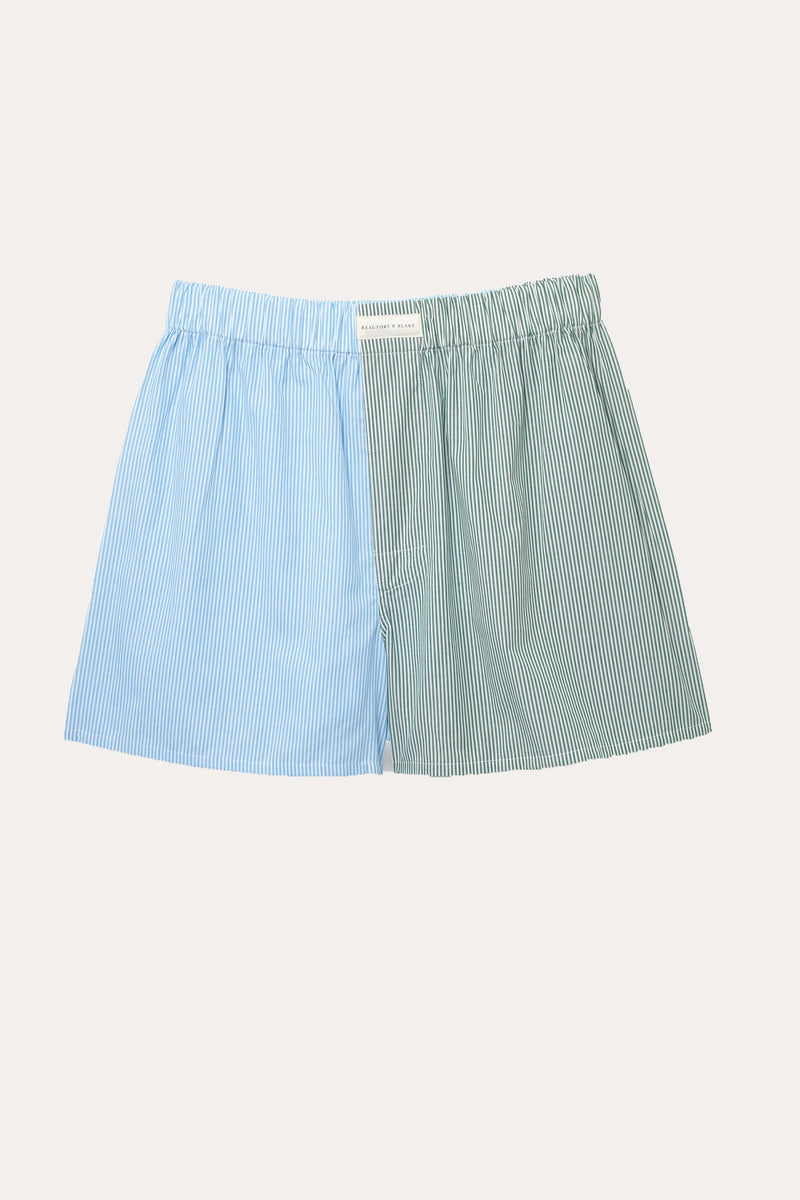 Hickory Green Stripe Boxer Shorts