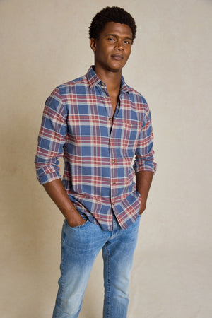 Kielder Blue Check Shirt