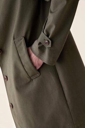 Cooper Khaki Showerproof Car Coat