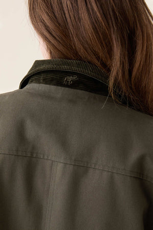 Cooper Khaki Showerproof Car Coat