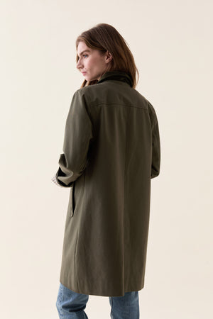 Cooper Khaki Showerproof Car Coat