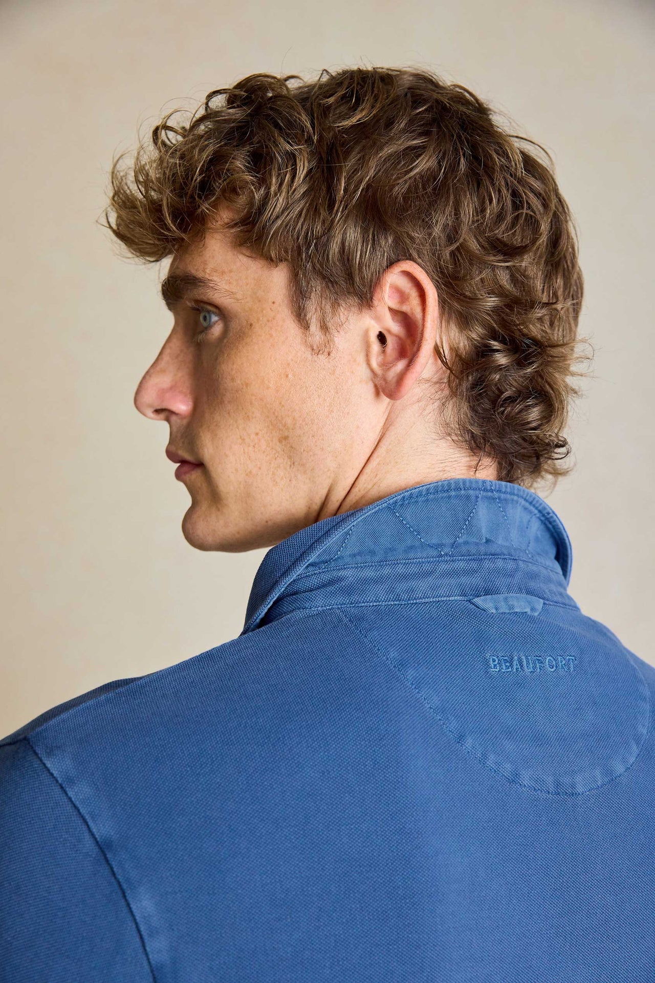 Enhance your wardrobe with the Rye Denim Blue Long Sleeve Polo. This versatile piece offers the perfect blend of casual style and comfort, ideal for any occasion.