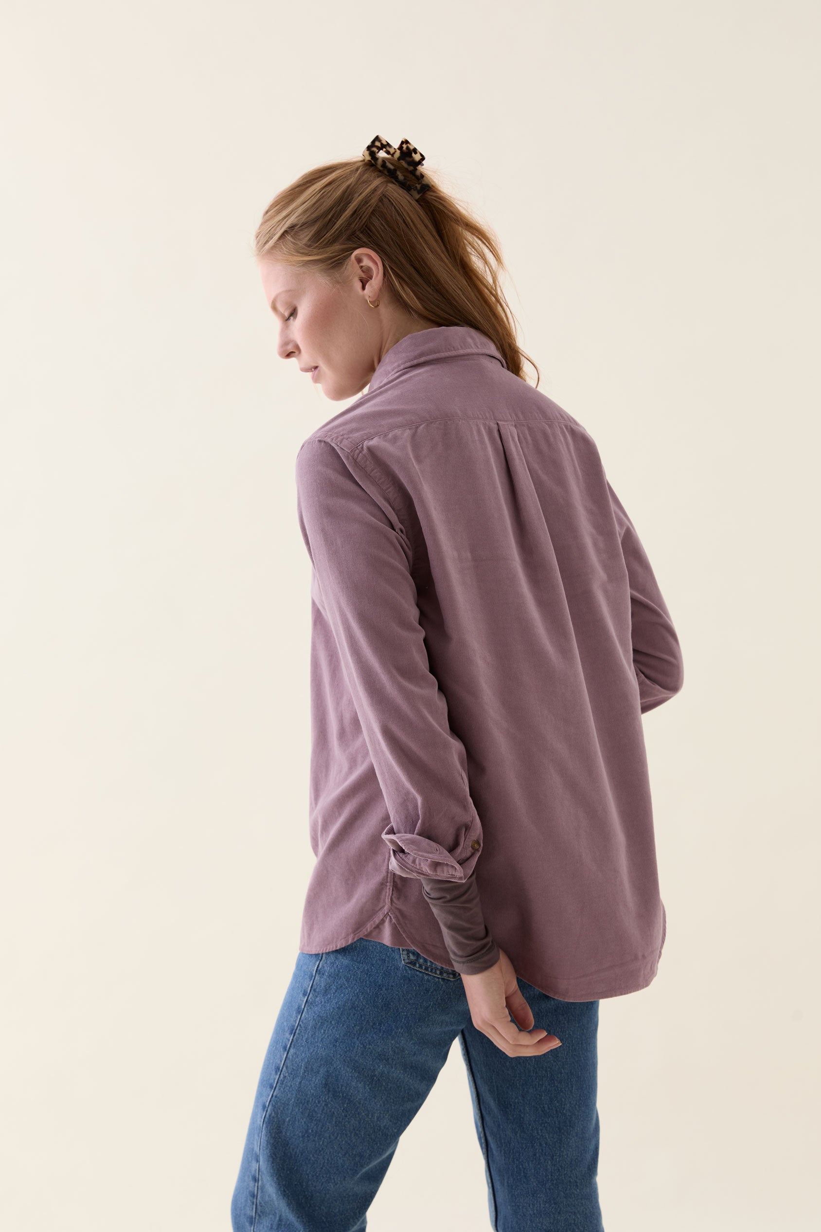 Stroud Lilac Cord Shirt