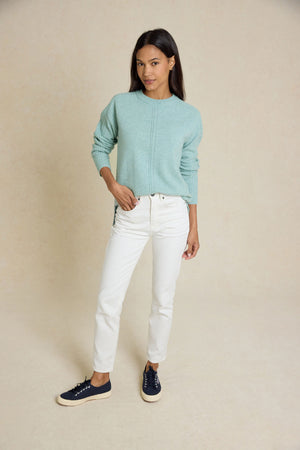 Welford Lagoon Rib Detail Jumper