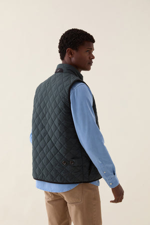 Westcott Green Quilted Gilet