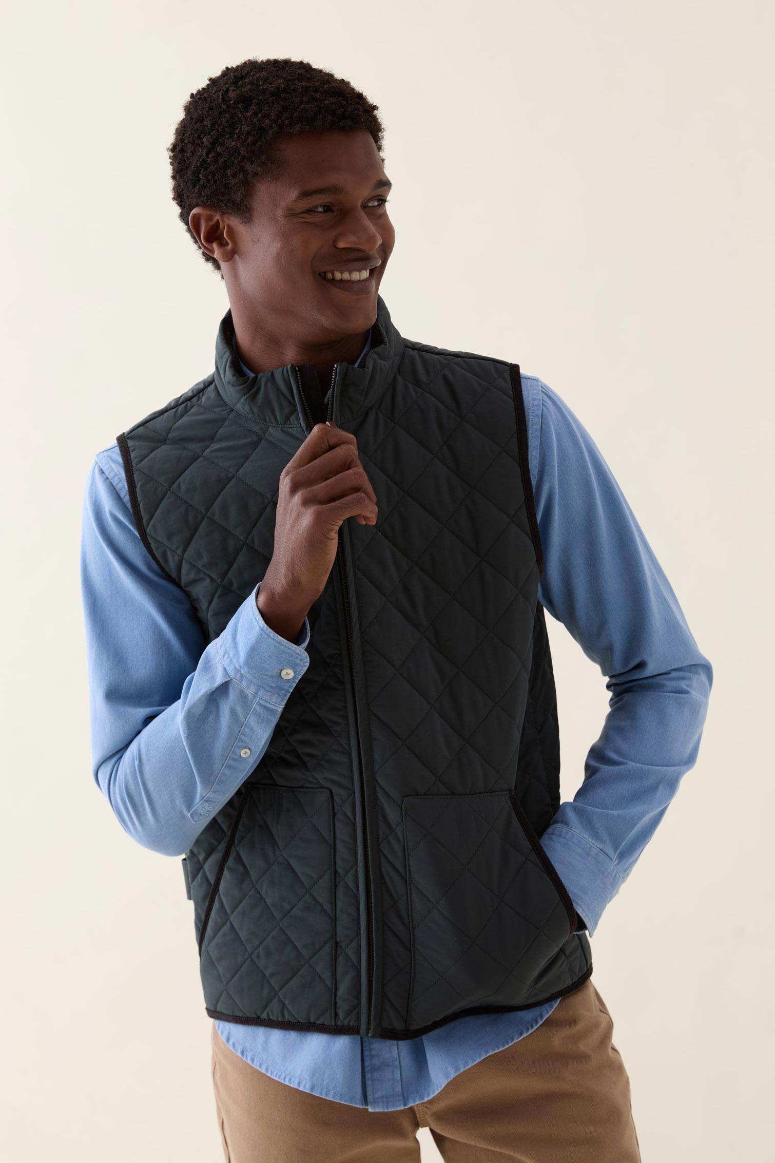 Westcott Green Quilted Gilet