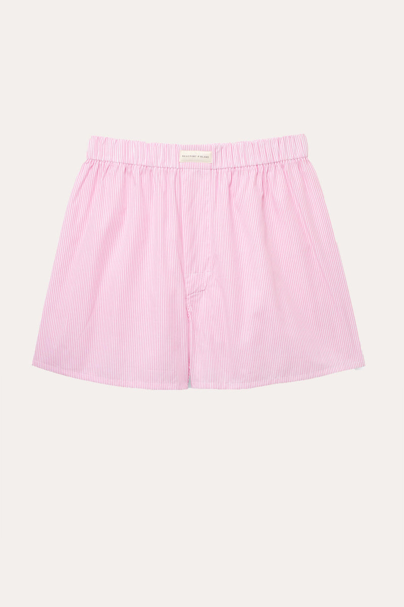 Yew Pink Stripe Boxer Shorts