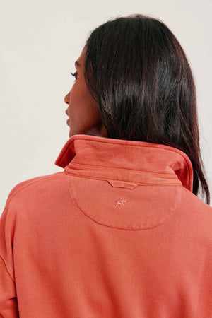 Kittisford Aperol Half Button Sweat